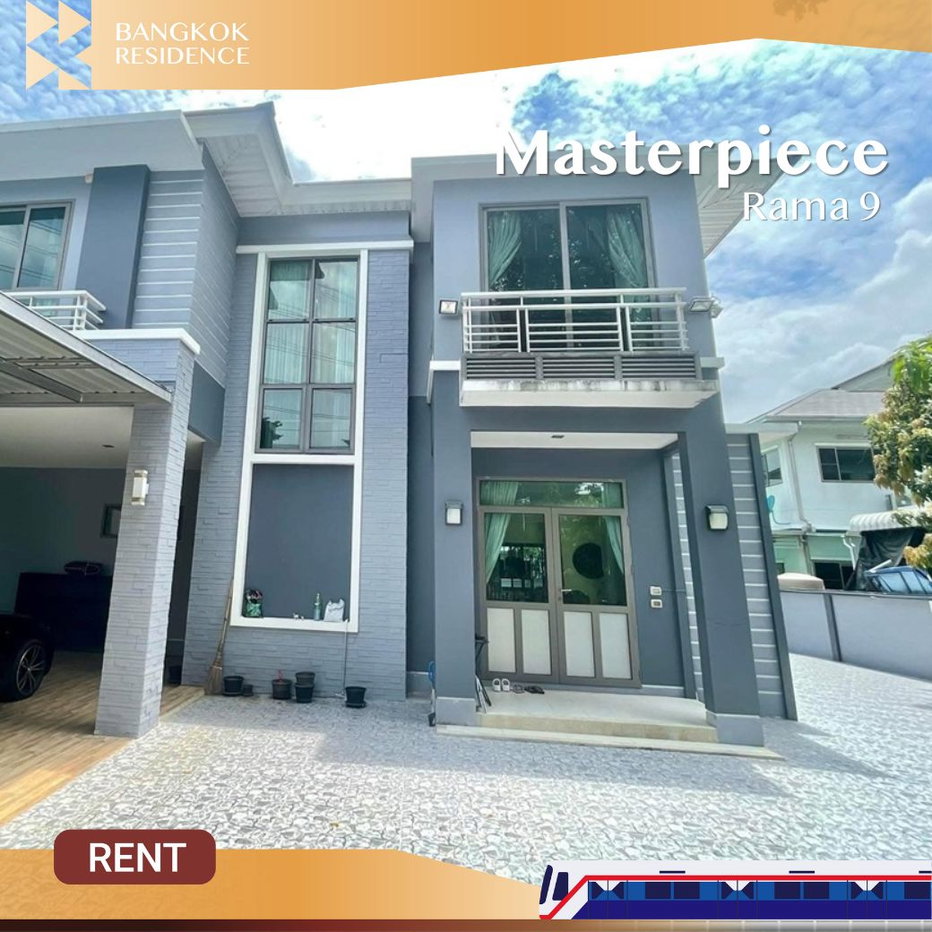 รูป  Masterpiece Rama 9 💎 คฤหาสน์ Super Luxury วิวทะเลสาป ใกล้โรงเรียนนานาชาติ!  - รูปที่ 1/17