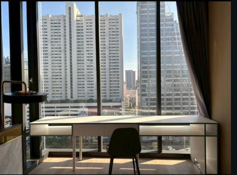 Ashton Silom. 1นอน 50ตร.ม. ว่างพร้อมอยู่ Line id: @pfagent