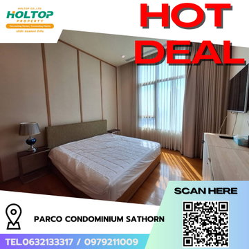 #R8413 🎉 231268 ให้เช่าคอนโด Parco Condominium Sathorn