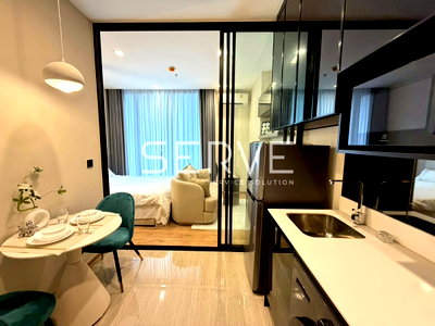 Condos for rent : 1 Bed 1 Bath Nice Room  Closed Kitchen Fully furnished Good Location  Close to BTS Ari station 220 m. @  Noble Around Ari 