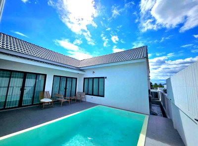 เช่าบ้านเดี่ยว เทศบาลตำบลดอนแก้ว :  ให้เช่า Pool Villa โซนหางดง บ้านใหม่ พื้นที่ 300 ตรม. เฟอร์สวย พร้อมอยู่ 