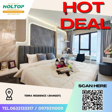 #Z3811💥 231268 🔥 Condo for Rent: TERRA RESIDENCE I (Rangsit)