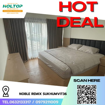#R8395 🎉 231268 ให้เช่าคอนโด Noble Remix Sukhumvit36