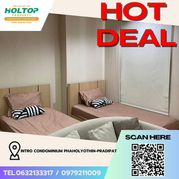#Z3839💥 241268 🔥ให้เช่าคอนโด Intro condominium Phaholyothin-Pradipat 