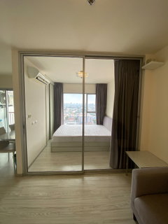 รูปภาพ P1161 Condo for rent Aspire Rattanathibet2, 2 air conditioners, complete electrical appliances + Digital Door Lock, ready to move in.