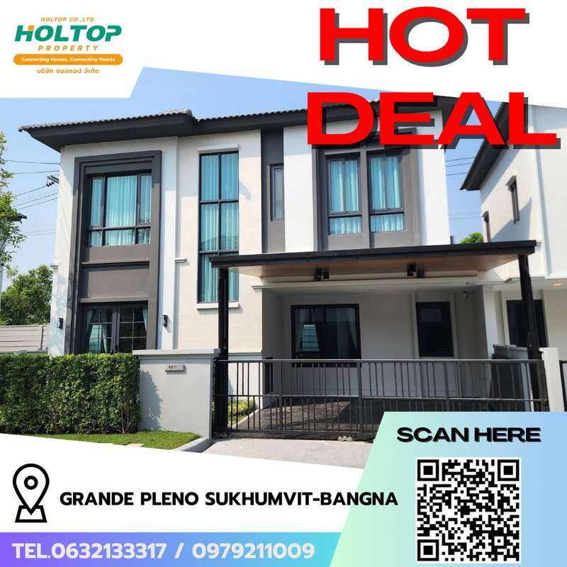 Houses for rent : #R8465 🎉 261268 House for Rent: Grande Pleno Sukhumvit-Bangna