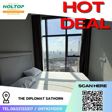 #R8473  🎉 261268 ให้เช่าคอนโด The Diplomat Sathorn 