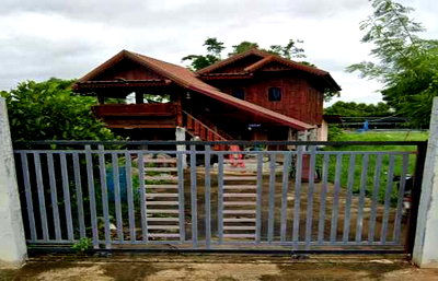 ขายบ้านเดี่ยว : ขายบ้านดอนประทาย พร้อมที่ดิน – อำเภอม่วงสามสิบ จังหวัดอุบลราชธานี 1 ไร่ 85 ตารางวา 2 ห้องนอน | 2 ห้องน้ำ
