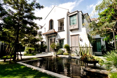 บ้านเดี่ยว มาร์เก็ต วิลเลจ สุวรรณภูมิ : Nantawan Bangna km.15, 4 Bedrooms – Bangna–Trat Road 4 bedrooms, for sale
