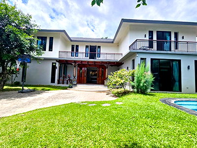 Houses for sale Chiang Mai : Pool Villa House for sale , Near Big C Donjun Chiangmai , Chaisatarn Saraphi