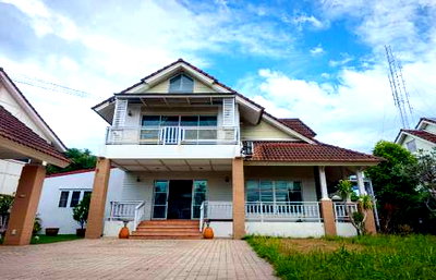 Houses for sale Kasetsart University Si Racha Campus : For sale Detached house Country Home 3 Sriracha Chonburi 159 sqw 168 sqm 4 bedrooms, 4 bathrooms, fully furnished. Near the motorway.