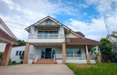 For sale Detached house Country Home 3 Sriracha Chonburi 159 sqw 168 sqm 4 bedrooms, 4 bathrooms, fully furnished. Near the motorway.