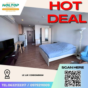 #Z3892💥 281268 🔥ให้เช่าคอนโด Le luk Condominium