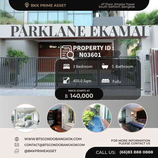 รูปภาพ □■ Brand-new Luxury pool villa in Ekamai 22 Glamously decorated 3 BR 5 BH 39 SQW and 450 SQM of utilization for  Rental■□