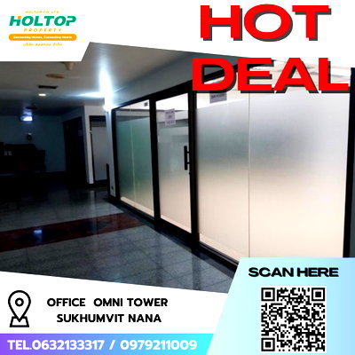 Office for rent : #R8482 🎉 291268 Office for Rent, Omni Tower Sukhumvit Nana