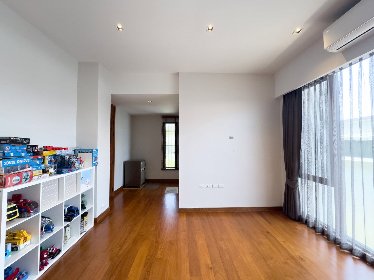 รูป เจ้าของขายเอง! บ้านเดี่ยวหรู รีโนเวทใหม่สไตล์โมเดิร์น พร้อมรายได้ค่าเช่า 210,000 บ./เดือน ขายบ้าน เอเวอร์กรีน วิลล์ บางนา–ตราด 56 (Evergreen Ville) - รูปที่ 39/41