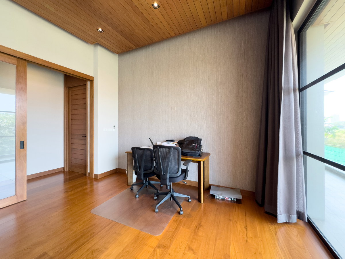 รูป เจ้าของขายเอง! บ้านเดี่ยวหรู รีโนเวทใหม่สไตล์โมเดิร์น พร้อมรายได้ค่าเช่า 210,000 บ./เดือน ขายบ้าน เอเวอร์กรีน วิลล์ บางนา–ตราด 56 (Evergreen Ville) - รูปที่ 25/41