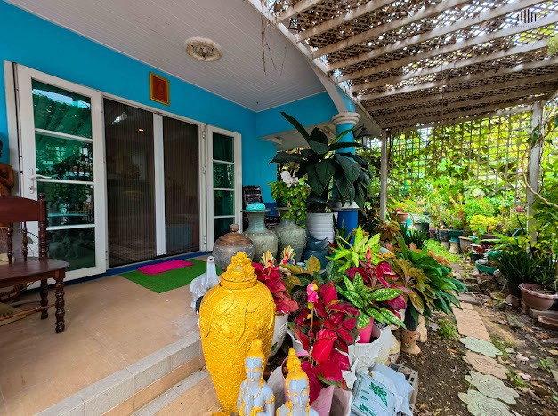 รูป หลังมุมติดสวนส่วนกลาง!!! ขายบ้านเดี่ยว โครงการบ้านสวนเอกสยาม หลังมุมพื้นที่ 101 ตารางวา ในพุทธมณฑลสาย2 ซอย7 ทำเลดีมาก - รูปที่ 8/18