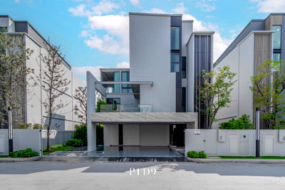 บ้านเดี่ยวให้เช่า : #A124197 ✅ 30/12/68  ให้เช่าบ้านเดี่ยว 3 ชั้น VIVE 2 Krungthep Kreetha📲📢สอบถาม ld line @condoboy
