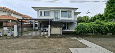 ขายด่วนบ้านเดี่ยว หมู่บ้านคาซ่าวิลล์ รามอินทรา-หทัยราษฎร์ พื้นที่ 96.6 ตรว. หลังมุม ติดถนนเมนหลัก โครงการคุณภาพ ขายถูกที่สุดในหมู่บ้าน 