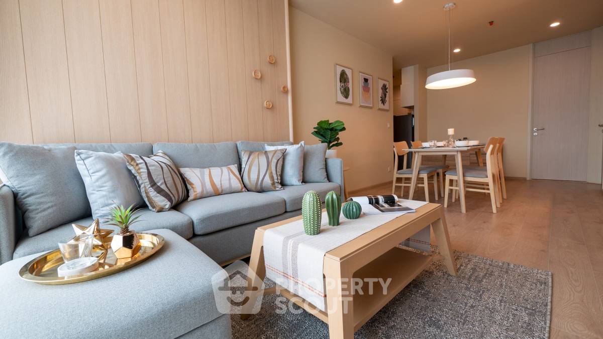 รูป คอนโด 2 ห้องนอน ชั้นสูง 21 68 ตร.ม. โนเบิล รีโคล สุขุมวิท 19 ใกล้ MRT สุขุมวิท 400 ม. (ID 514495) - รูปที่ 2/8