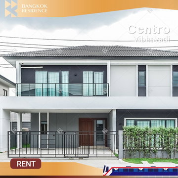 Centro Vibhavadi 🏡 บ้านใหม่แกะกล่องยังไม่เคยมีคนเข้าอยู่เฟอร์นิเจอร์ใหม่
