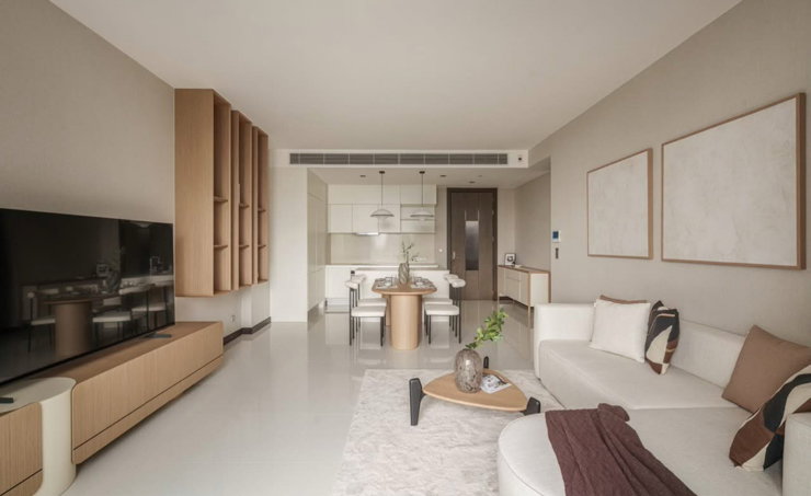 รูป ปล่อยเช่า Q1 Sukumvit🛀2 bed 2 bath 📞0639399665 - รูปที่ 1/15