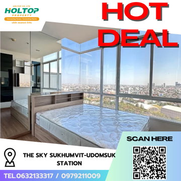 #R8604 🎉 050169 Condo for Rent: The Sky Sukhumvit-Udomsuk Station
