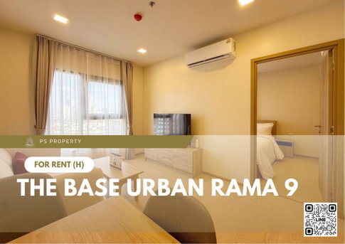 For Rent ✨ The Base Urban Rama 9 ✨ Fully furnished with appliances. Near MRT Rama 9.