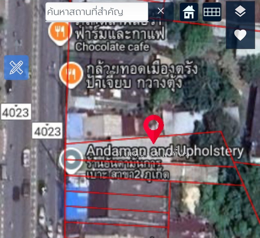 ขายที่ดิน 88.2 ตร.ว. ถนนศักดิเดช เมืองภูเก็ต ทำเลดี ราคาถูก