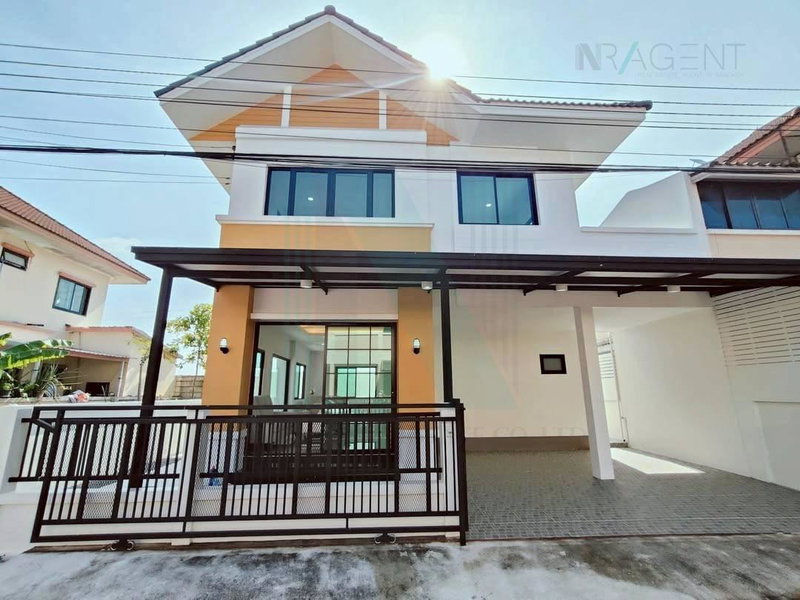 ขายบ้านเดี่ยว : 📌 ขายบ้านแฝด โครงการ บ้านชวนชมพาร์ค 2 ชั้น 3 ห้องนอน 2 ห้องน้ำ