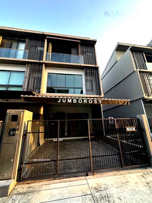 Townhouses for sale Pradist Manutham Road : 📌 For Sell Town house LANDMARK EKAMAI-RAMINDRA 3-story 2 bedroom 2 bathroom