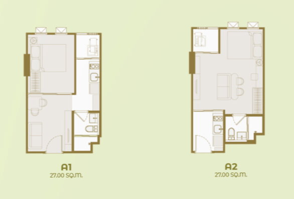 Type A1-2 floor plan