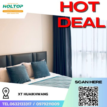 #R8702 🎉 070169 Condo for rent: XT Huaikhwang