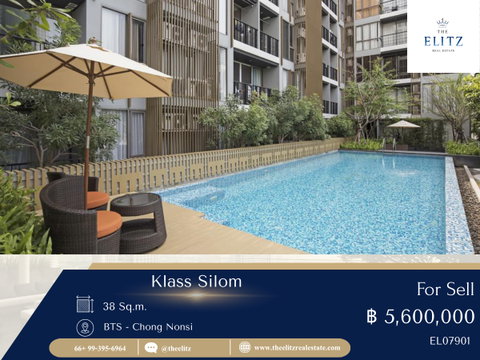 ✨พักผ่อนท่ามกลางเมืองใหญ่ Klass Silom ห้องสวย ทิศดี เงียบสงบไม่พลุกพล่าน ❤️