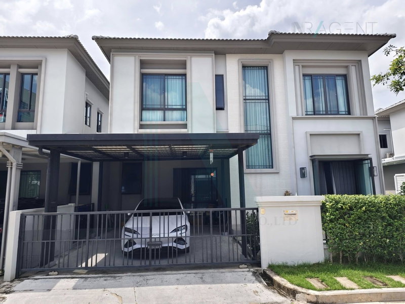 ขายบ้านเดี่ยว : 📌 ขายบ้านแฝด โครงการ แกรนด์ พลีโน่ วัชรพล-สุขาภิบาล 5 2 ชั้น 3 ห้องนอน 4 ห้องน้ำ