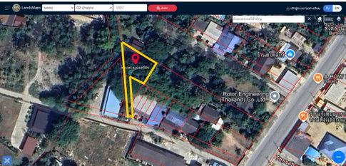 ที่ดิน EEC บ้านฉาง ระยอง 127 ตร.ว. แค่ 1,000,000 บาท ใกล้ M7 ด่านอู่ตะเภา แค่ 5 กม.