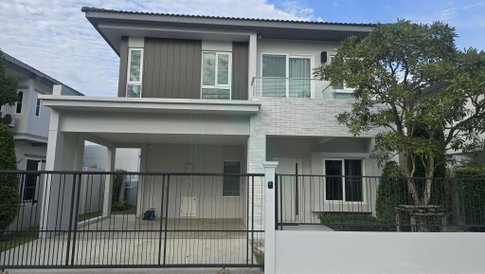 📌 ให้เช่าบ้านเดี่ยว 2 ชั้น วิลลาจจิโอ 3 ศรีนครินทร์ - บางนา 3 ห้องนอน 3 ห้องน้ำ