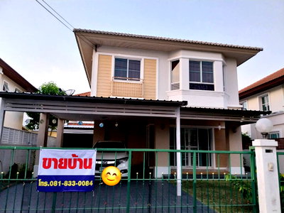 บ้านเดี่ยว วิทยาลัยเทคนิคปทุมธานี : ขายบ้านเดี่ยว 2 ชั้น เนื้อที่ 56.3 ตรว.