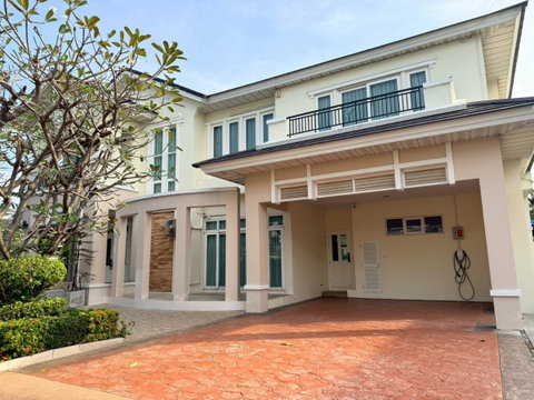 House for rent Perfect Masterpiece Sukhumvit 77, ready to move in. If interested, contact Line @goodmanpro or call 0999029192.