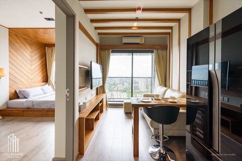 คอนโดให้เช่า Whizdom Avenue Ratchada-Ladprao ชั้นสูง 20+ ตกแต่ง built-in ทั้งห้องใหม่หมด น่าอยู่ style resort วิวสวยมาก เฟอร์นิเจอร์ครบครัน ราคาเพียง