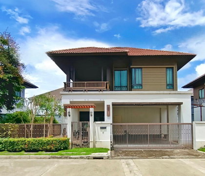 ขายบ้านในโครงการ เศรษฐสิริ สันทราย สังคมคุณภาพ ใกล้โรงเรียนต้นกล้าเพียง 4นาที- SW003099
