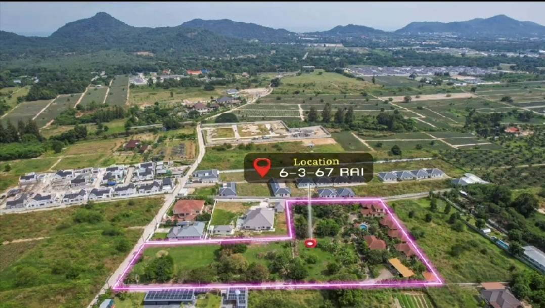 ขายกิจการ Mountain View Bangalow บ้านสไตล์รีสอร์ท 5 หลังบนที่ดิน 6-3-67 ไร่ หัวหิน อ.เมือง จ. ประจวบฯ ราคาดีสุดคุ้มเพียง 26.8 ลบ. 