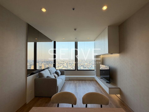 🔥75K🔥- Nice Room & Nice View 2 Beds 2 Baths 74.55 sq.m. Super High Fl. 35+ Good Location BTS Thong Lo at Noble Form Thonglor Condo / For Rent