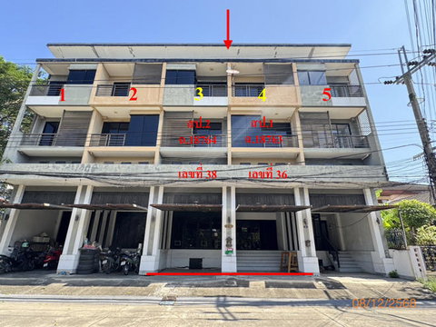 อาคารพาณิชย์ 46.8 ตร.วา บ้านธนบดี เขตบางบอน กรุงเทพมหานคร 6.2M