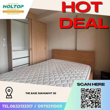 #Z4048💥 080169 🔥 Condo for Rent: THE BASE Sukhumvit 50