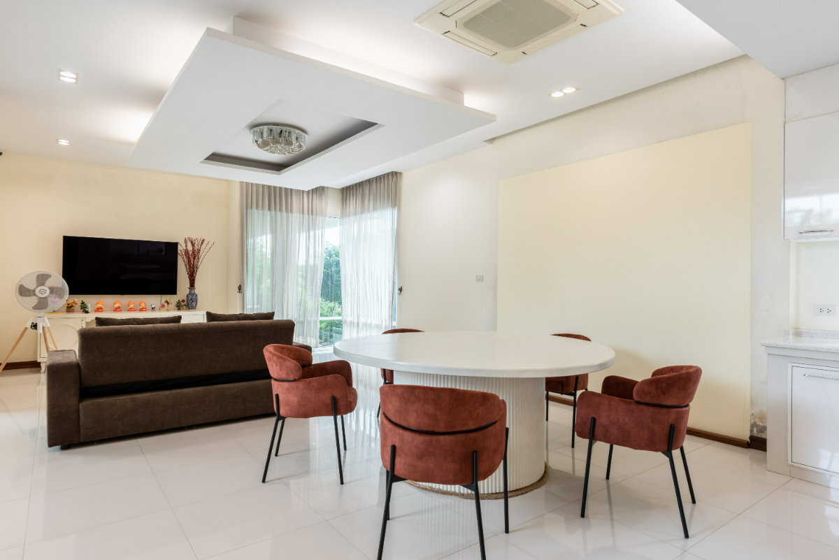 รูป ขายบ้านเดี่ยว Luxury ปัญญาอินทรา P5 ที่ดิน 1 ไร่ครึ่ง พร้อมสระว่ายน้ำ และเรือนรับรอง ใกล้สนามกอล์ฟปัญญา แฟชั่นไอส์แลนด์ - รูปที่ 15/46