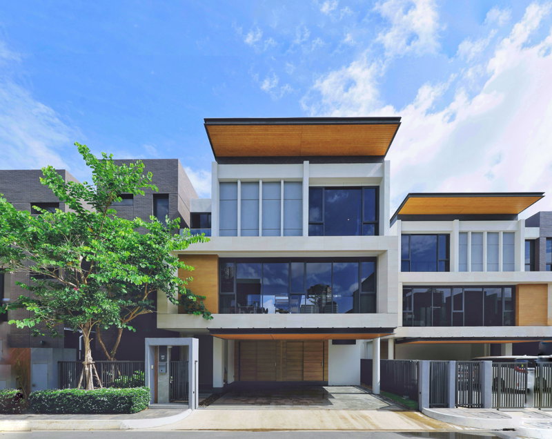 Houses for sale : Project for sale: BAAN 365 Rama 3 by LPN, fully furnished, has a private swimming pool, Pool Villa style, 81 sq m., 490 sq m., ready to move in.