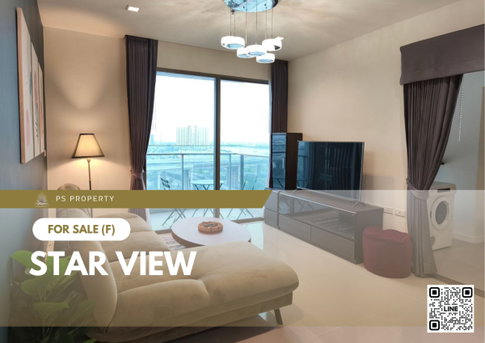 ขายด่วน 📍 Star View 📍 2 ห้องนอน 2 ห้องน้ำ เฟอร์ครบ เดินทางสะดวกสู่ย่านสีลม, สาทร, สุขุมวิท