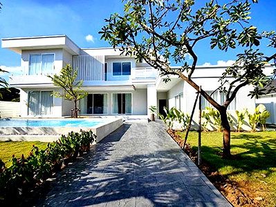 บ้านเดี่ยว การไฟฟ้าส่วนภูมิภาค สันทราย : ขาย พูลวิลล่าสองชั้น โมเดิร์นลักชัวรี่ , สันนาเม็ง อ.สันทราย , เชียงใหม่